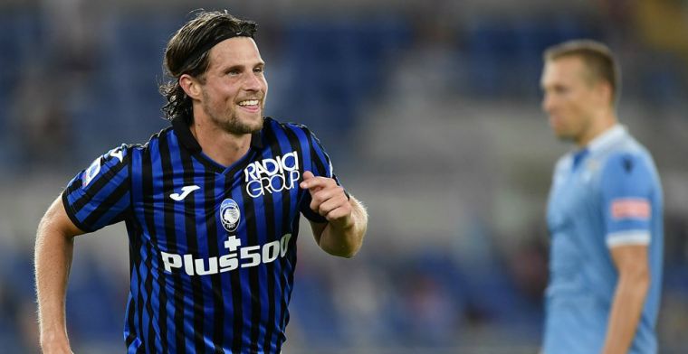 Atalanta-coach Gasperini motiveert Hateboer: 'Dát tekent de groei van dit team'