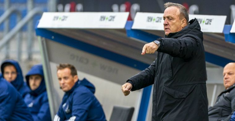 Advocaat: 'Probeerde het op training. Toen begonnen we te scoren, dus zo gelaten'
