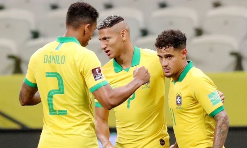 Brazilië en Colombia beginnen met overtuigende zege aan WK-kwalificatie Afbeelding: Brazilië en Colombia beginnen met overtuigende zege aan WK-kwalificatie