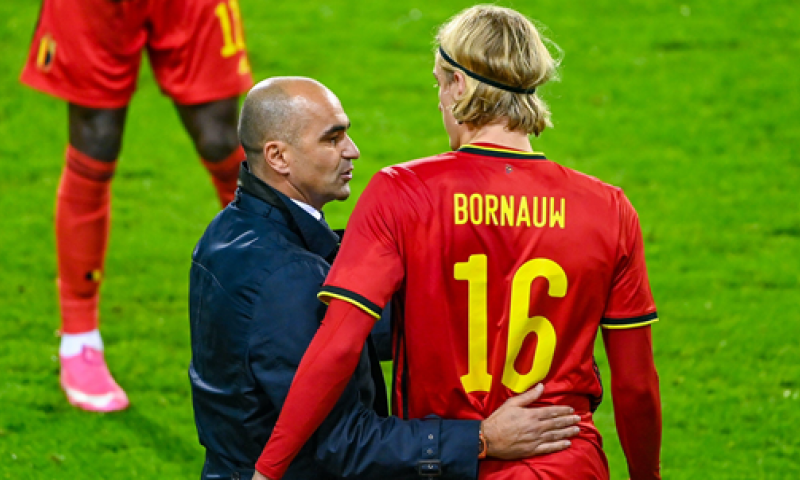 Verheyen legt Vanheusden en Bornauw op de rooster na debuut voor België Afbeelding: Verheyen legt Vanheusden en Bornauw op de rooster na debuut voor België