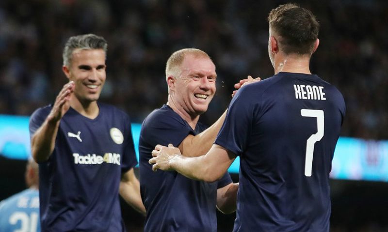 Man U-icoon Scholes schuift zichzelf naar voren bij ongeslagen eigendom Afbeelding: Man U-icoon Scholes schuift zichzelf naar voren bij ongeslagen eigendom