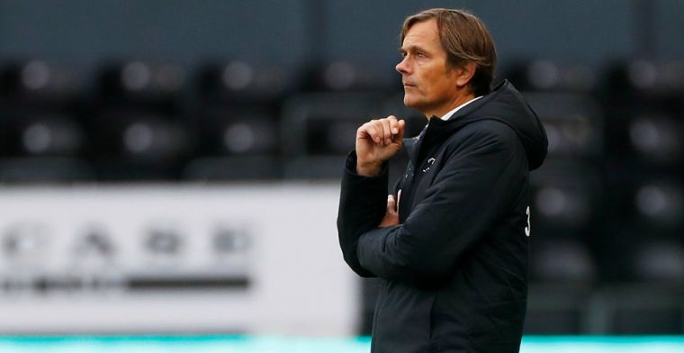 Cocu zwaar onder vuur bij Derby County: 'Hadden een zege verdiend'