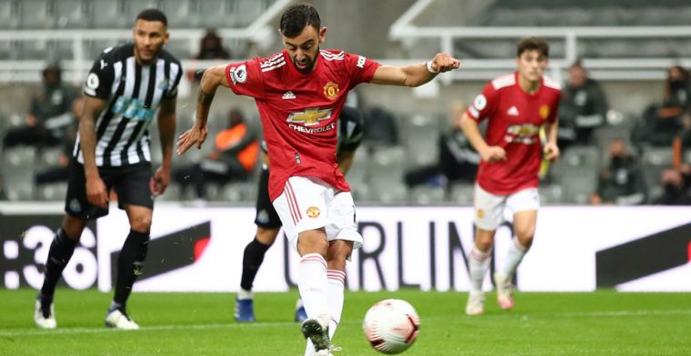 Kwakkelend Man U richt zich op: Fernandes neemt revanche na zeldzame penaltymisser