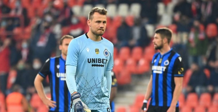 Mignolet reageert na positieve coronatest bij Club Brugge: 'Zeer jammer'