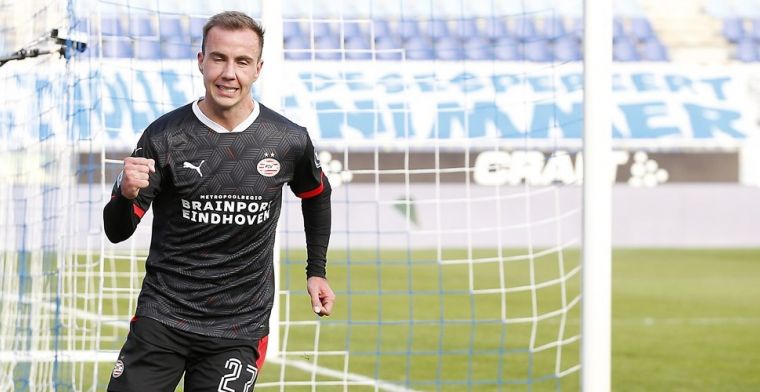 Götze scoort binnen acht minuten voor PSV: 'De Eredivisie is te makkelijk'