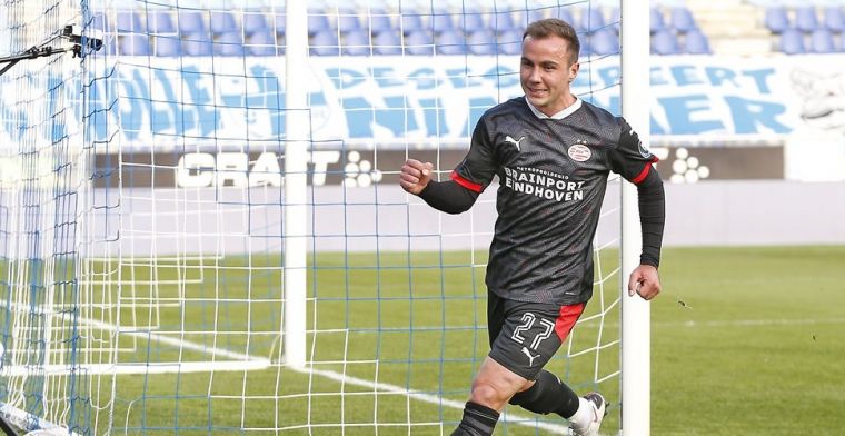 Droomstart voor Mario Götze bij PSV: doelpunt, overwinning en koppositie