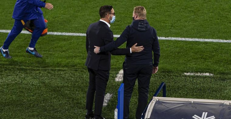 Koeman woedend, Bordalás roept speler op het matje: 'Ik twijfel er wel over'