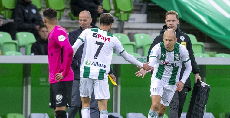 Buijs grapt over Robben: 'Daar gaan we het van de week met hem over hebben'
