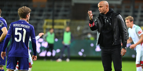 Verschaeren (18) steunt Kompany na nieuw puntenverlies van Anderlecht