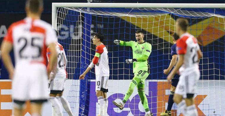 ''Speels' Feyenoord dankt alsnog 'fantastische' Bijlow: 'Held van de avond'