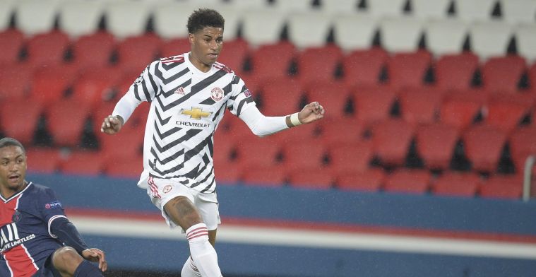 Rashford een modelprof zowel op het terrein als er naast