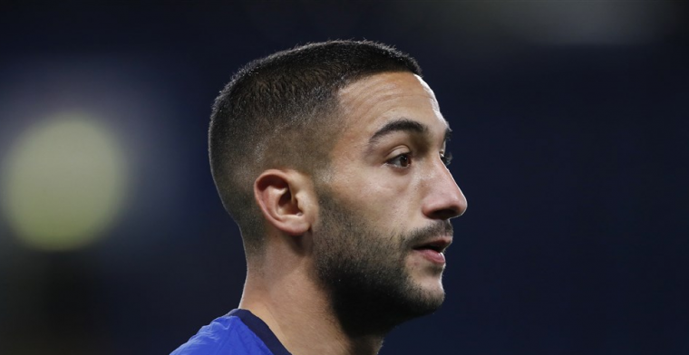 Lampard: 'Het is erg lastig om Ziyech een plek te geven in het elftal van Chelsea'