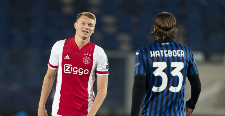 Schuurs 'zakt door het ijs' bij Ajax: 'Hij kon die spits helemaal niet aan'