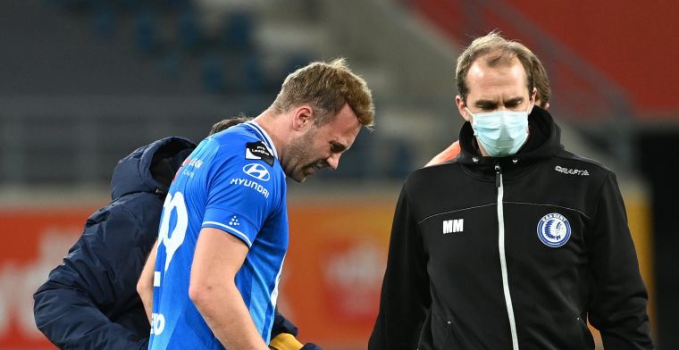 Blessure Depoitre is gekend: ‘KAA Gent een tijdje zonder aanvaller’