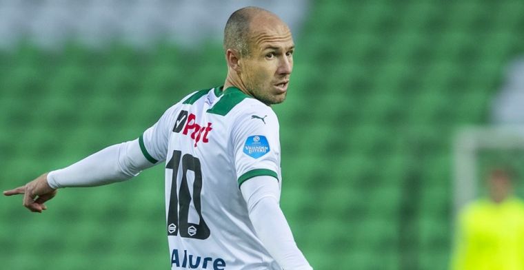 'Ongelooflijk vervelende' situatie Robben: ook tegen VVV geen speelminuten