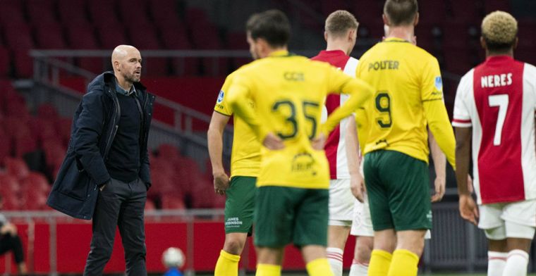 Ten Hag ziet beelden van incident met Neres terug: Moet hij niet doen