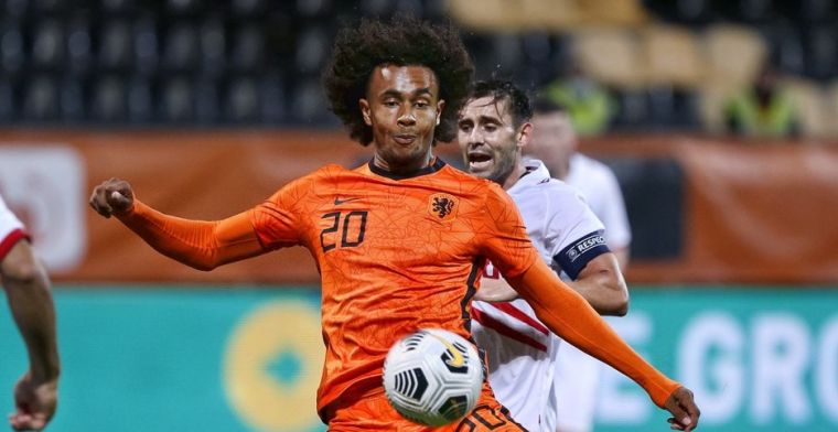 Update: 'Zirkzee test 'vals positief' op corona, duels met Jong Oranje mogelijk'