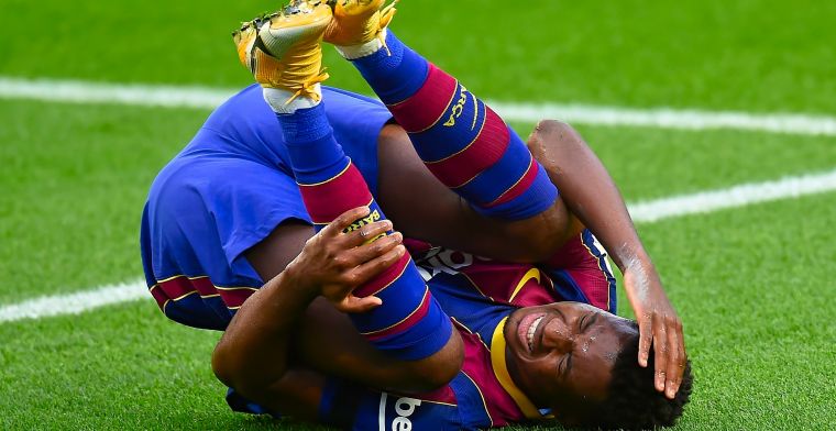 Update: FC Barcelona moet het vier maanden zonder Fati doen