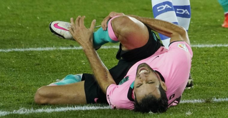 Update: Koeman kan opgelucht ademhalen, knieblessure Busquets valt mee