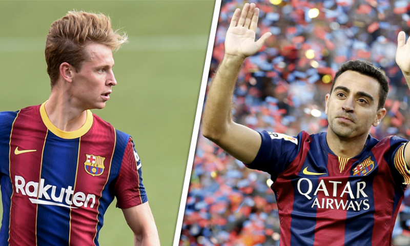 Xavi lyrisch over 'exceptionele' Frenkie de Jong: 'Eén van de sterren op het WK' Afbeelding: Xavi lyrisch over 'exceptionele' Frenkie de Jong: 'Eén van de sterren op het WK'