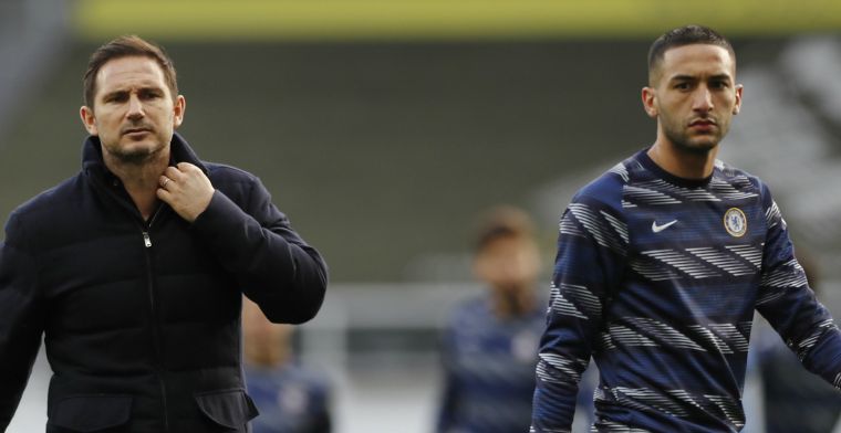 Ruime voldoendes voor 'stijlvolle' Ziyech: 'Zijn pass op Abraham was exceptioneel'