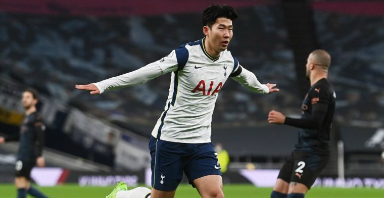 Tottenham Hotspur wint met twee schoten tussen de palen van Man City