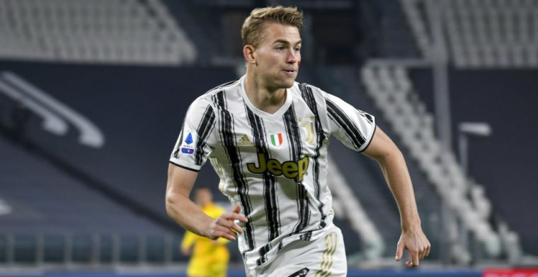 De Ligt looft Pirlo na Juventus-rentree: 'Dat vind ik erg fijn'