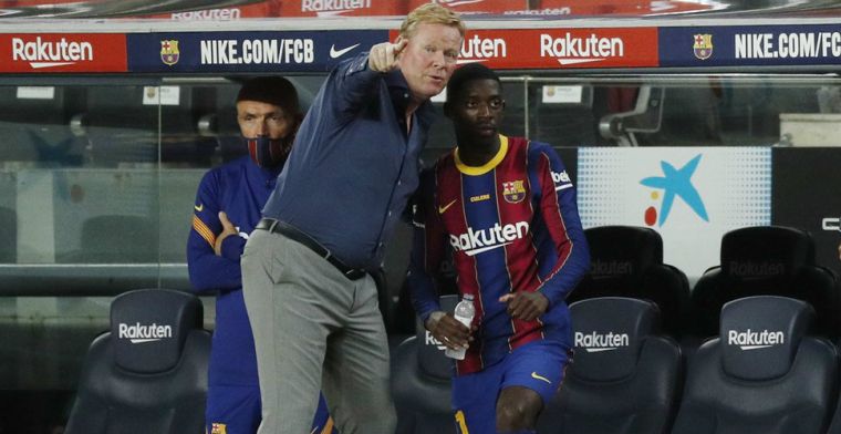 'Drama compleet voor Barcelona: ook Dembélé in de lappenmand'