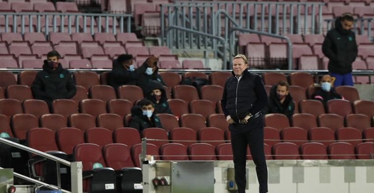 Koeman zet streep door 'enorme persoonlijkheid' bij Barça: 'Triest en moeilijk'
