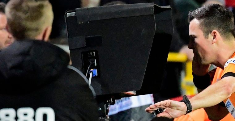 Nog geen VAR in 1B: ‘Door het nieuwe competitieformat en corona’