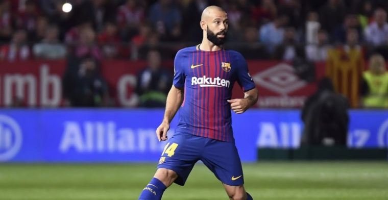 Koeman met handen in het haar bij Barça: gestopte Mascherano lacht gerucht weg