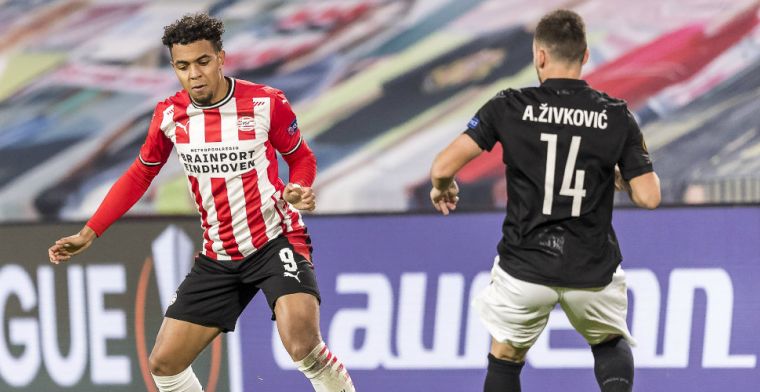 PSV weerloos bij ten onrechte afgekeurd doelpunt: 'Ik wist dat er geen VAR was...'