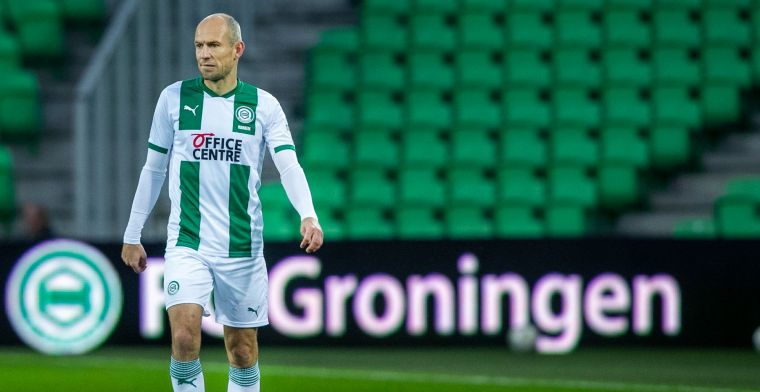 Robben is op de weg terug: 'Hij traint weer kleine stukjes mee'