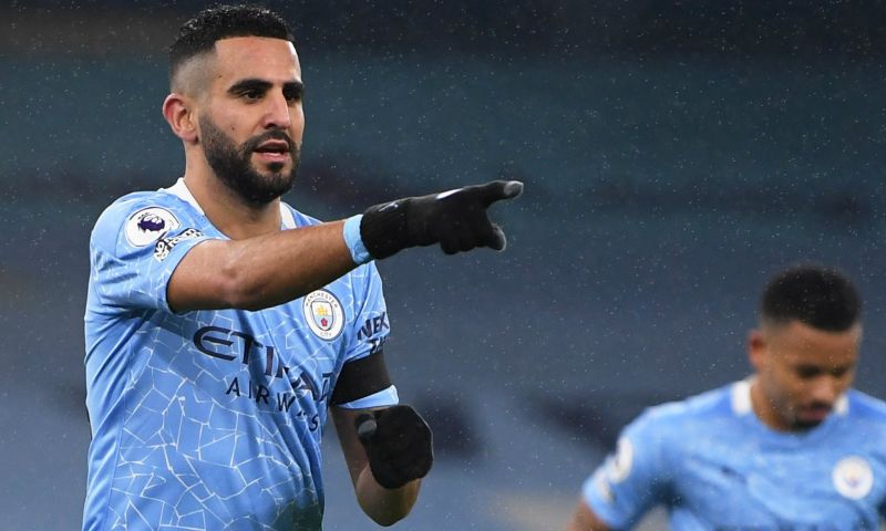 Manchester City speelt frustraties van zich af: hattrick Mahrez tegen Burnley Afbeelding: Manchester City speelt frustraties van zich af: hattrick Mahrez tegen Burnley