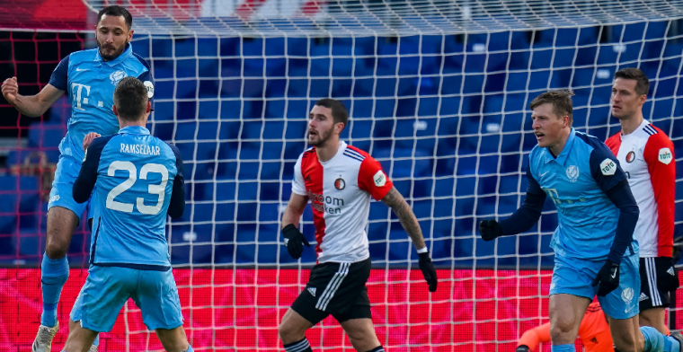 Oppermachtig FC Utrecht krijgt met een punt veel te weinig in De Kuip