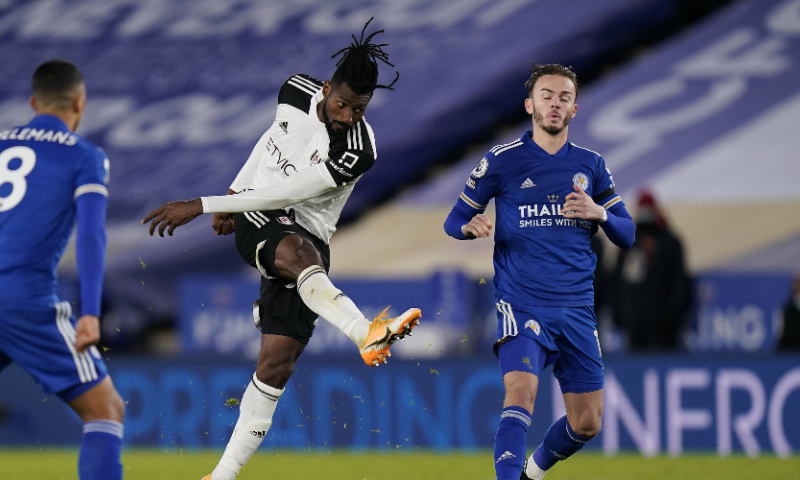 Leicester City verliest thuis en laat na om medekoploper te worden Afbeelding: Leicester City verliest thuis en laat na om medekoploper te worden