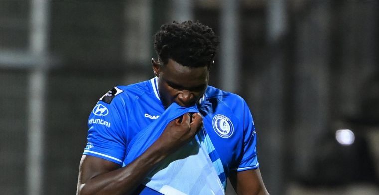 KAA Gent blijft maar verliezen, Messoudi ziet een bijzonder slechte Ngadeu