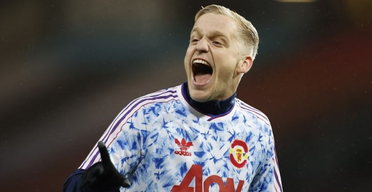 Weer degradatie voor Van de Beek bij Manchester United: 'Ik maak me zorgen'