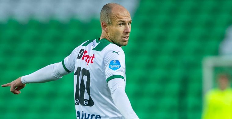 Robben zet kruis over rest van 2020: 'Meer handtekeningen dan wedstrijdminuten...'