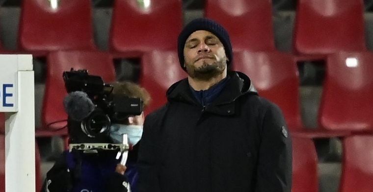 Ook Kompany onder druk bij Anderlecht: 'Zever in pakskes'
