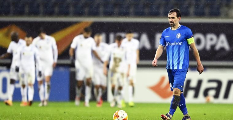 Schaamte bij KAA Gent en Kums: “Ik heb dat nog nooit meegemaakt in Europa”
