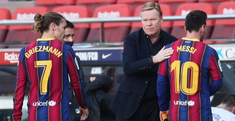 Barça-president wil in gesprek met Koeman: 'Hij heeft het niet goed begrepen'