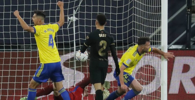 Druk op Koeman neemt toe: Barça zet zichzelf voor schut tegen Cádiz