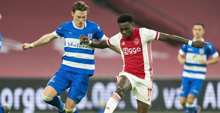 'Als er kans is dat Promes dit op z'n geweten heeft, laat Ajax hem niet spelen'