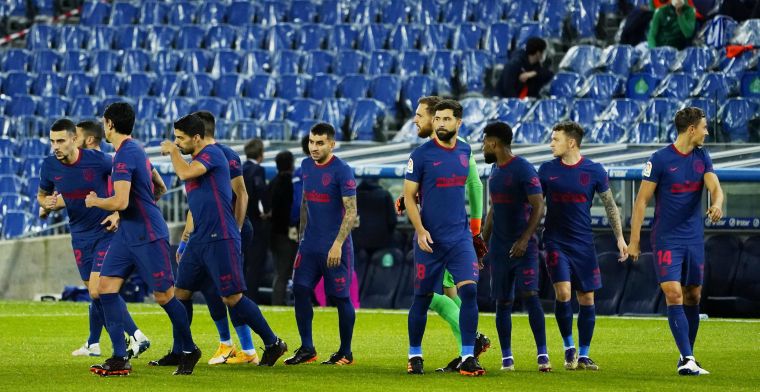 Oerdegelijk Atlético Madrid laat nummer 3 Real Sociedad afhaken in titelrace