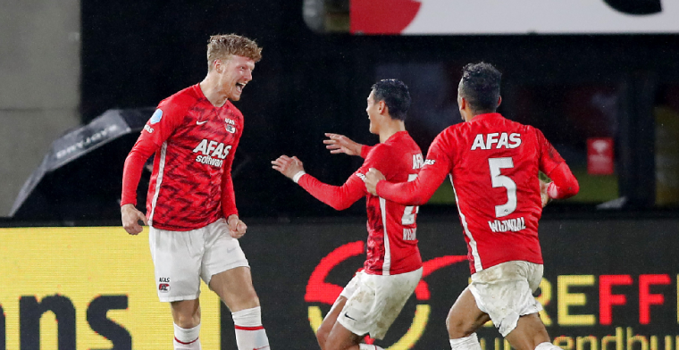 Druijf (AZ) zet Eredivisie-record neer: 'Ik hoorde het, dat is mooi natuurlijk'