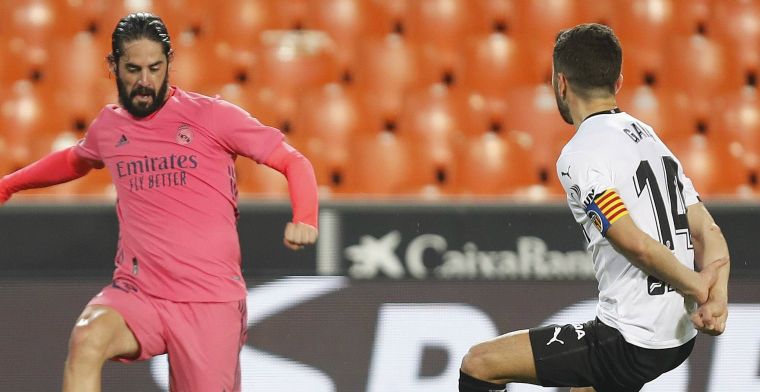 'Real Madrid ziet Isco liever naar het buitenland gaan, Arsenal spitst de oren'