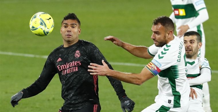 Atlético de lachende derde na puntenverlies van Real bij promovendus