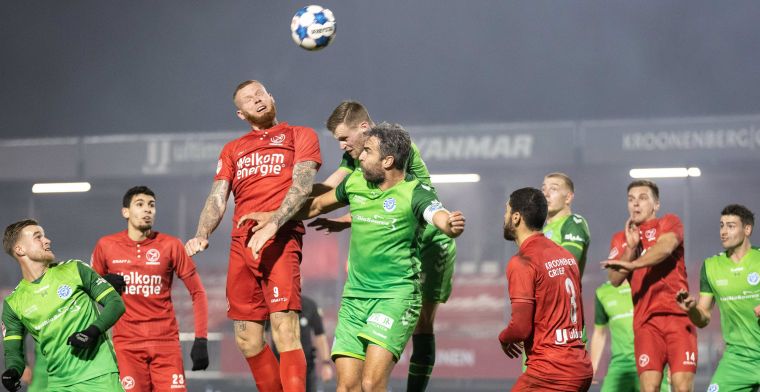 Almere City op Eredivisie-koers na in extremis gewonnen topper tegen De Graafschap