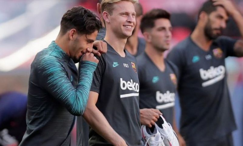 Jong Oranje-middenvelder sprak nog niet met Koeman: 'Barça-droom nog niet voorbij' Afbeelding: Jong Oranje-middenvelder sprak nog niet met Koeman: 'Barça-droom nog niet voorbij'